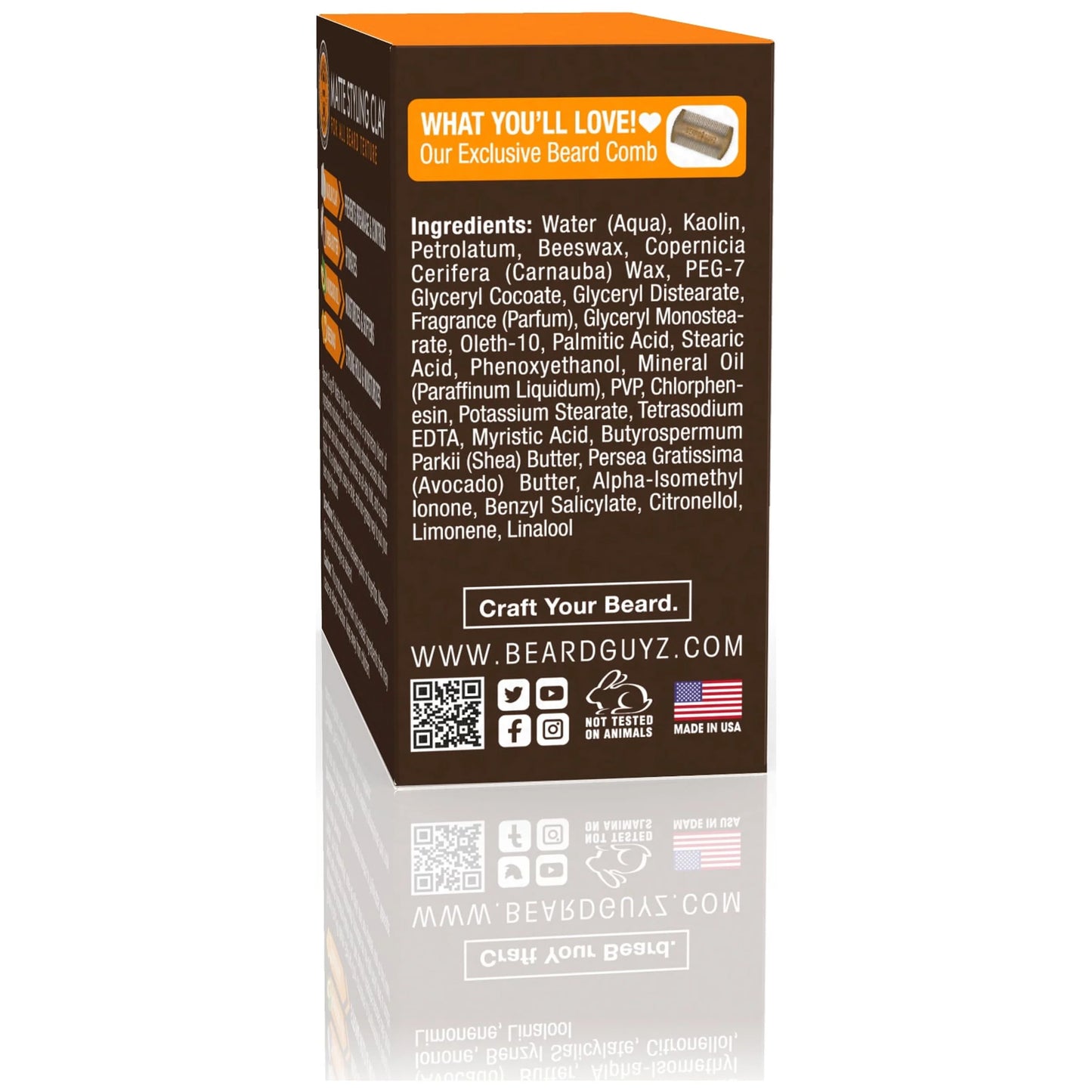 Matte Styling Clay for All Hair Types, All-Day Hold, 3 Oz