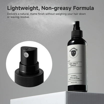 Sea Salt Spray for Men – Beach Wave Hair Texture Spray with Natural Matte Finish – Sea Salt Spray for Hair Styling Adds Definition, Volume & Texture