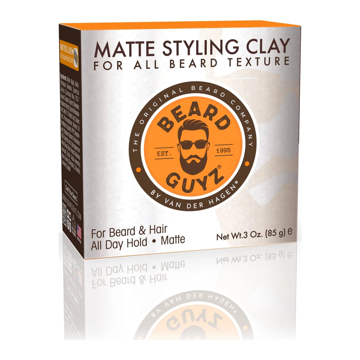 Matte Styling Clay for All Hair Types, All-Day Hold, 3 Oz