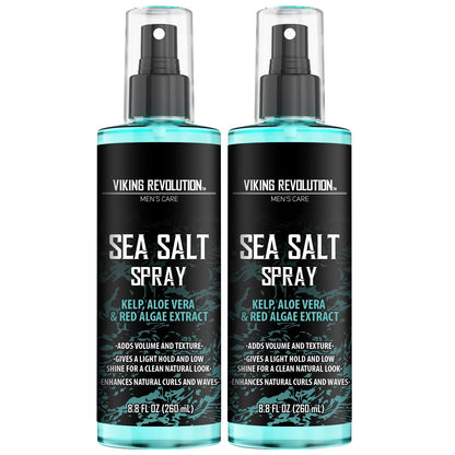 - Sea Salt Spray for Hair Men - Surf Men Hair Spray to Add Volume & Texture - 2 Packs, 8 Oz