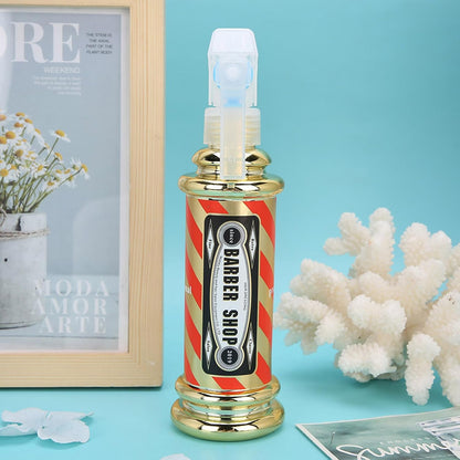Barber Water Spray Bottle, Hairdressing Spray Bottle Salon Barber Shop Hair Styling Water Spray Kettle 150Ml(Gold)